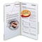Smead Pressboard Folders, w/Fasteners, 2"Exp, Lgl, 25/BX, Gray Green PK SMD19982 - alternate 1